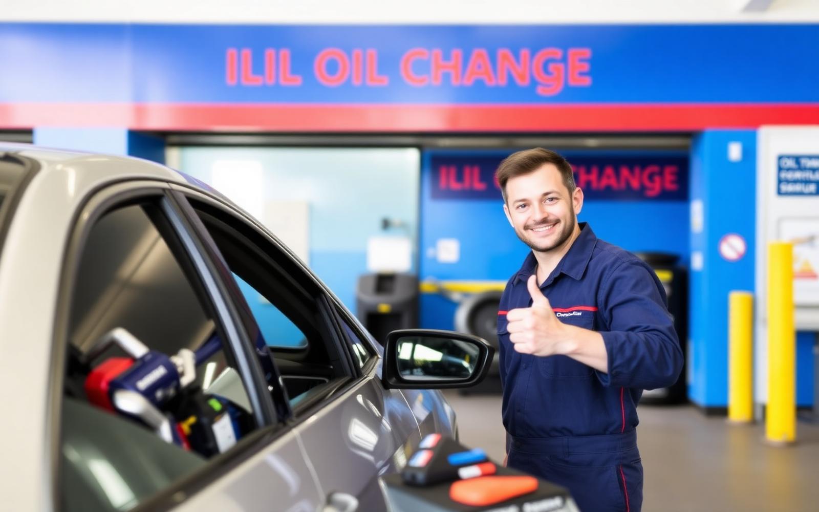 A friendly Raceway Pit Stop mechanic